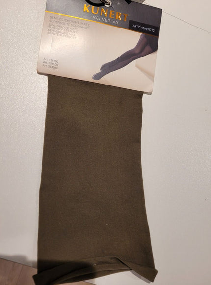 Kunert Velvet 40 den mat 3 d 354000 – Artichoke