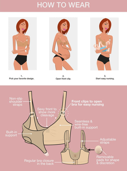 MAGIC Bodyfashion Magic Mommy Comfort Nursing Bra 20MB – detail
