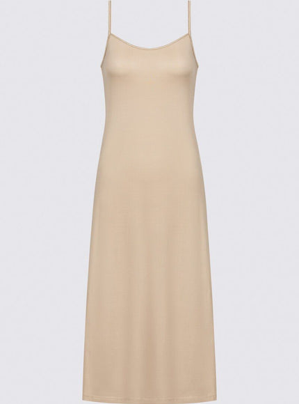 Mey Bodywear Dames onderjurk lang 55208 – Cream Tan, voorkant