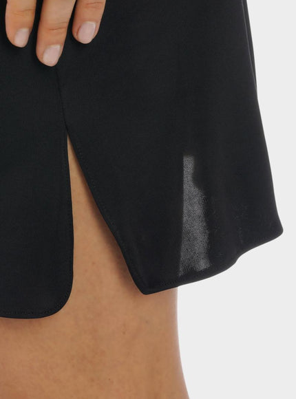 Mey Bodywear dames onderrok anti statisch 45433 – Zwart, detail