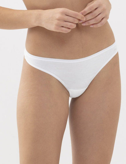 Mey Bodywear Dames Organics String 29814 – Wit