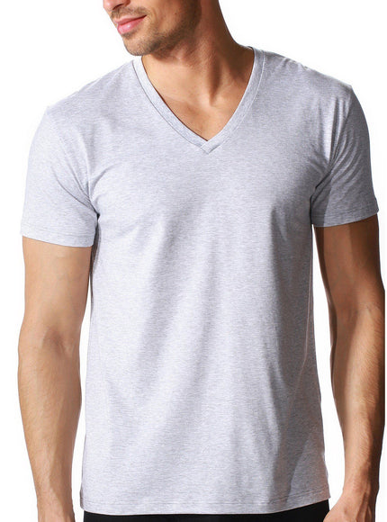 Mey Bodywear dry cotton shirt 46507 – light grey melange