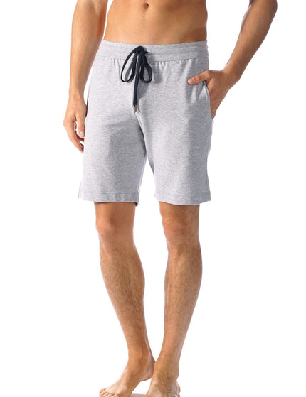 Mey Bodywear Heren Korte broek 23550 – light grey melange