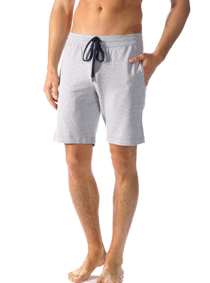 Mey Bodywear Heren Korte broek 23550 – light grey melange