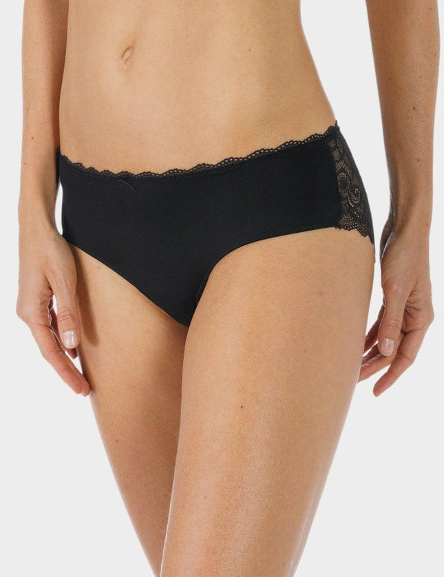 Mey Bodywear Mey Dames Hipster Amorous 79803 410 Rubin – Zwart