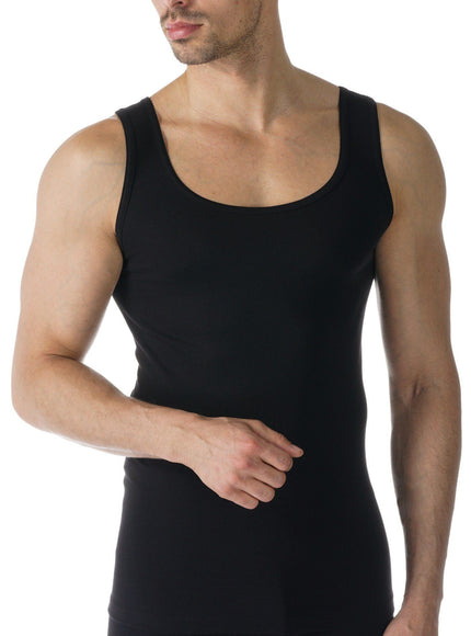 Mey Bodywear Mey Casual Cotton Athletic shirt (49100) – Zwart