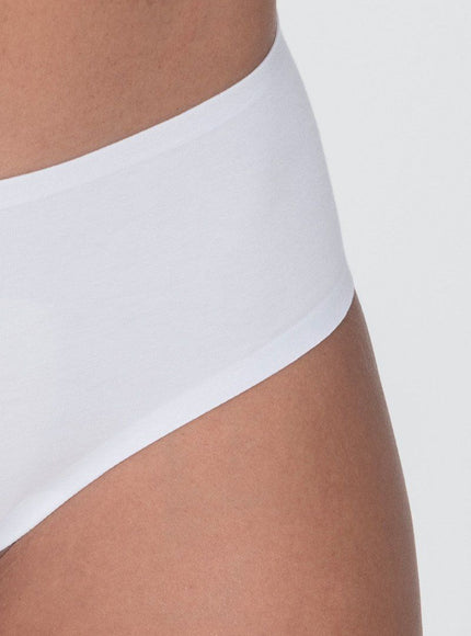Mey Bodywear Mey dames Hipster Second me Pure katoen 79894 – Wit, detail