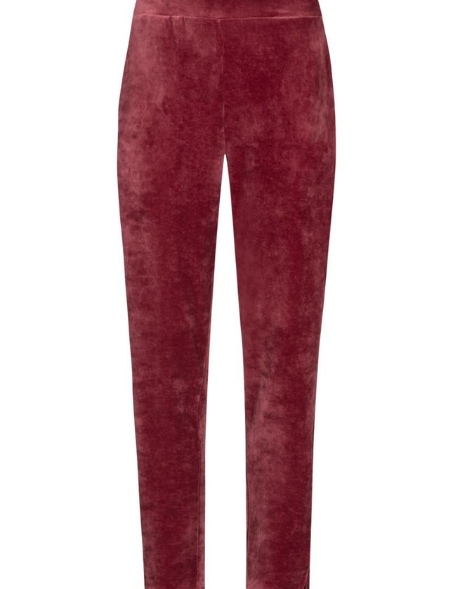 Mey Dames Lounge broek Serie Velvet Dream 1220111 1732 beau bordeaux