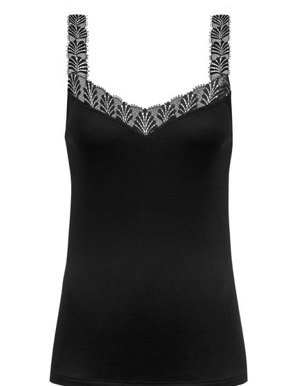 Mey Bodywear Mey Dames Top Emotion Elegance 1110027 – zwart