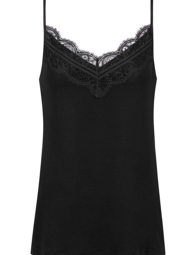 Mey Dames Top met Kant 45128