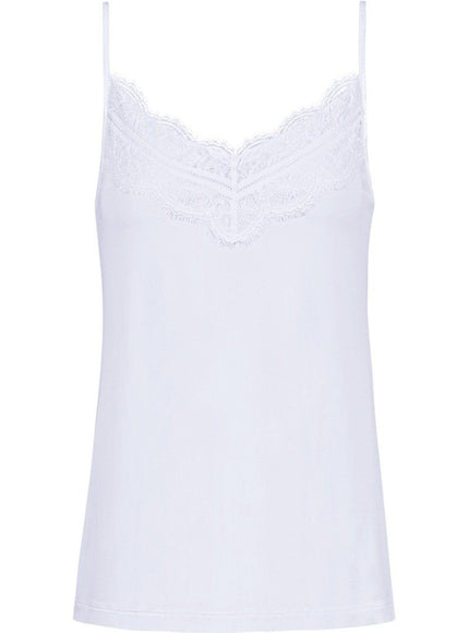 Mey Dames Top met Kant 45128