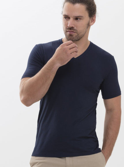 Mey Heren Hybride V-hals T-Shirt 30038