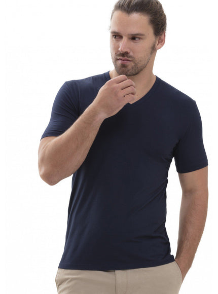 Mey Heren Hybride V-hals T-Shirt 30038