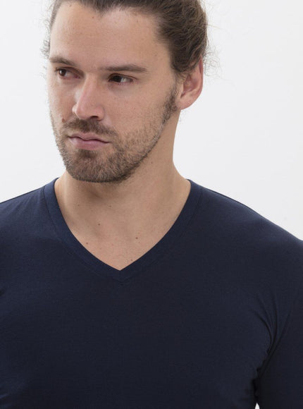 Mey Heren Hybride V-hals T-Shirt 30038