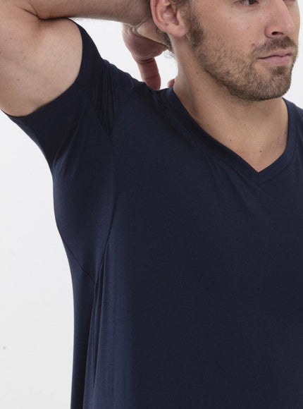 Mey Heren Hybride V-hals T-Shirt 30038