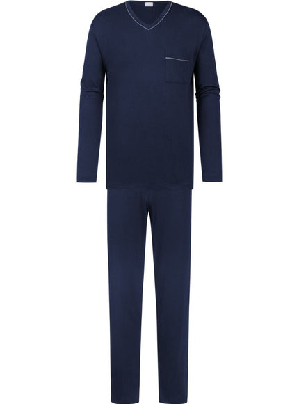 Mey Heren pyjama 2240047 668 yacht blue