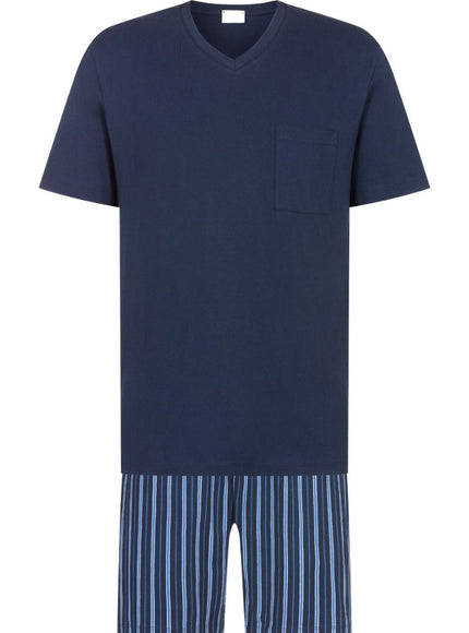Mey Heren Shortama Serie Straight 2240002 668 yacht blue