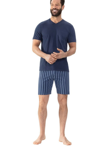 Mey Heren Shortama Serie Straight 2240002 668 yacht blue