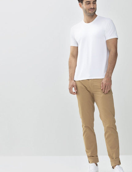 Mey Bodywear Mey heren T-shirt Crew Neck 46502 – Wit