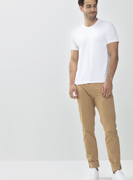 Mey Bodywear Mey heren T-shirt Crew Neck 46502 – Wit