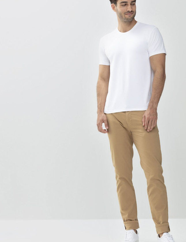 Mey Bodywear Mey heren T-shirt Crew Neck 46502 – Wit