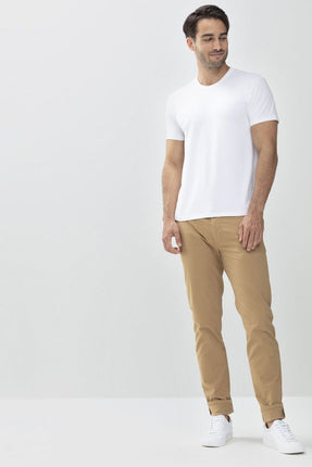 Mey Bodywear Mey heren T-shirt Crew Neck 46502 – Wit