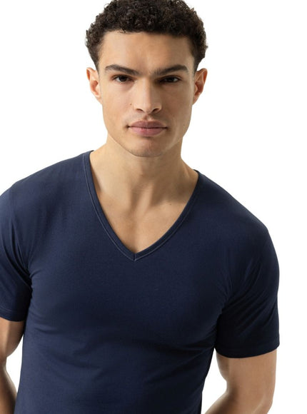 Mey Heren T- shirt dry cotton V-neck  46007