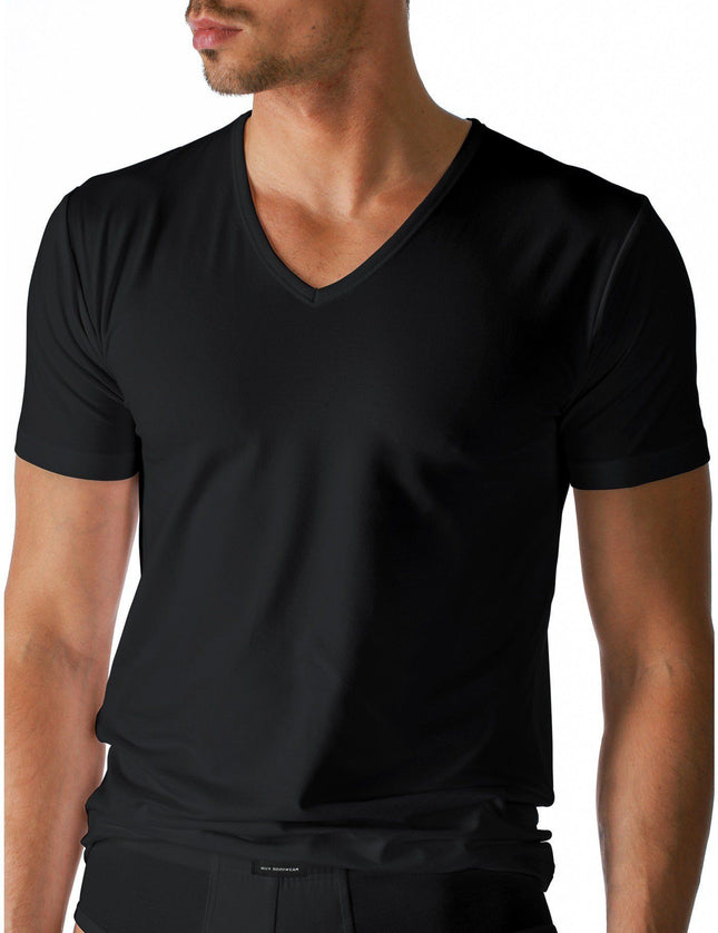 Mey Heren T- shirt dry cotton V-neck  46007