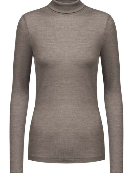 Mey T-shirt long sleeve met kol Serie Wool  66016