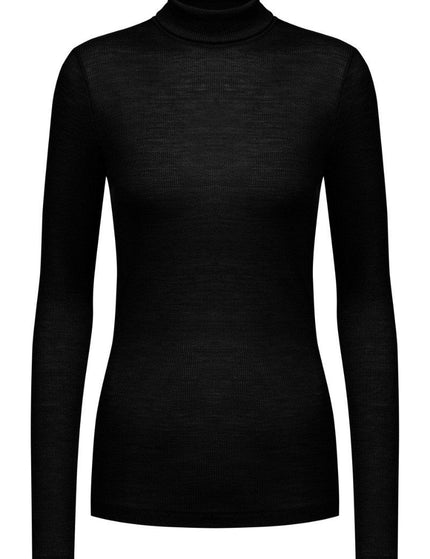 Mey T-shirt long sleeve met kol Serie Wool  66016