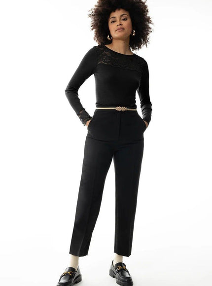 Mey T-shirt long sleeve Serie Wool Love kant 66015