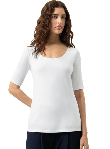 Mey T-shirt Serie Blazer shirt ronde hals  1110057