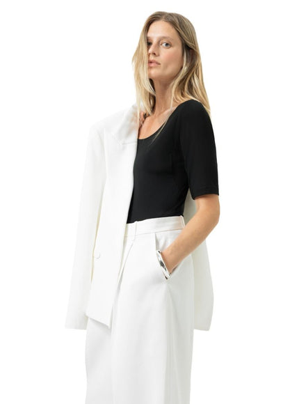 Mey T-shirt Serie Blazer shirt ronde hals  1110057