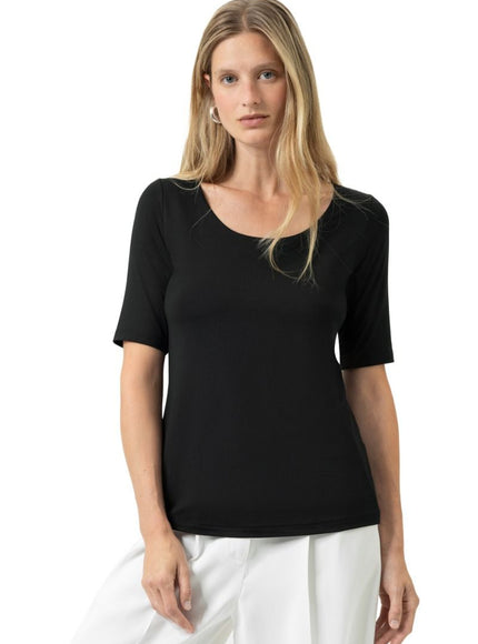 Mey T-shirt Serie Blazer shirt ronde hals  1110057