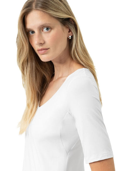 Mey T-shirt Serie Blazer shirt V- hals 1110058