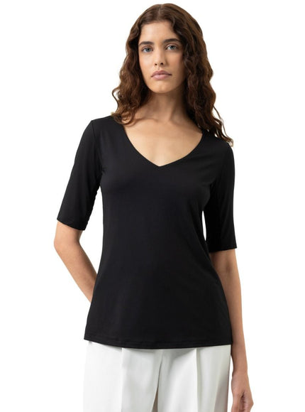 Mey T-shirt Serie Blazer shirt V- hals 1110058