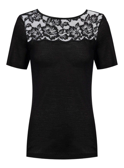 Mey T-shirt Serie Wool Love Kant 66014