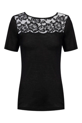 Mey T-shirt Serie Wool Love Kant 66014