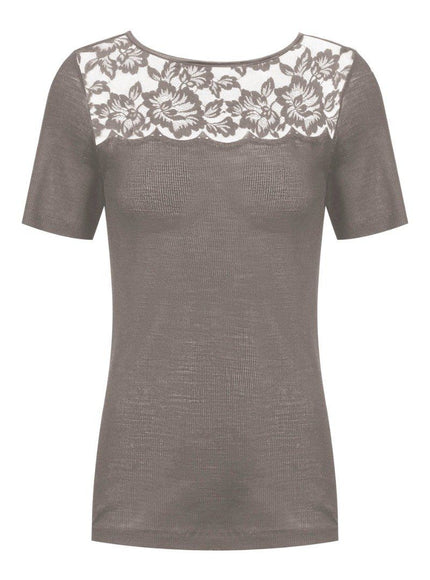 Mey T-shirt Serie Wool Love Kant 66014