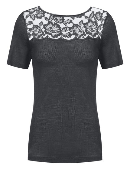 Mey T-shirt Serie Wool Love Kant 66014