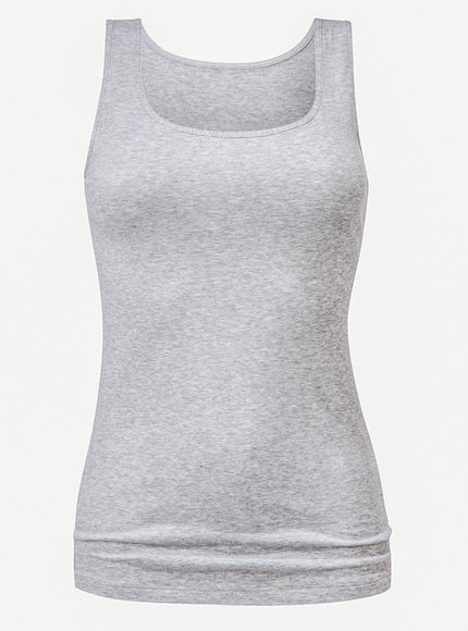 Mey Top met brede schouderbandjes Cotton Pure 25501