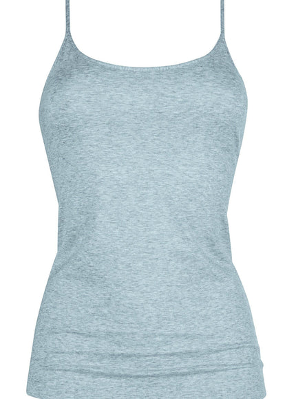 Mey Top met smalle schouderbandjes Cotton Pure 25500
