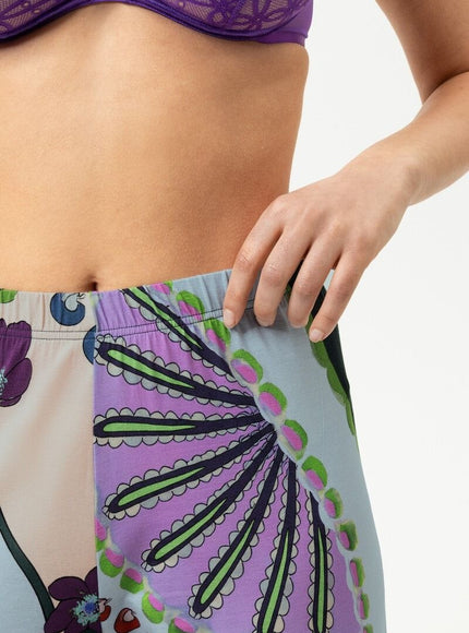 Mey Dames Lange loungebroek 1220158 1804 mystic jade
