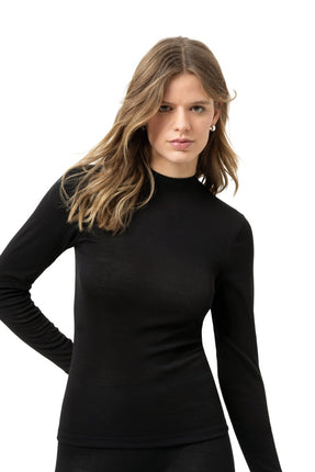 Mey Dames T-shirt lange mouw Wool& Silk 1110126