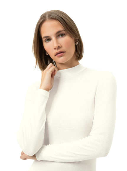 Mey Dames T-shirt lange mouw Wool& Silk 1110126
