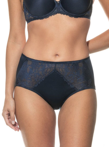 Mey dames Taillen-Slip 79285 408 night blue – op model