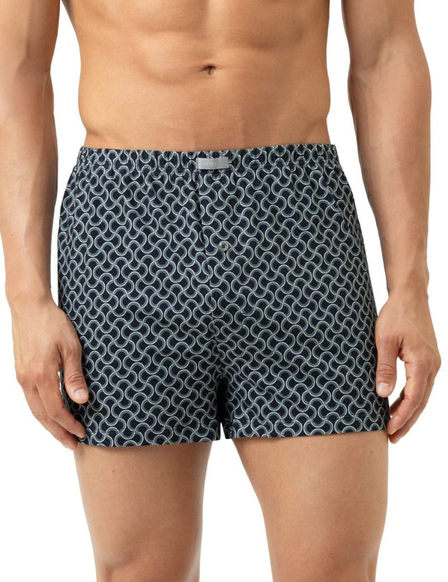 Mey Heren boxer short 2120217 668 yacht blue – op model