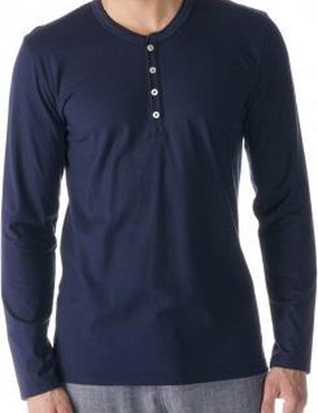 Mey Heren Shirt lange mouw knoopjes 61540