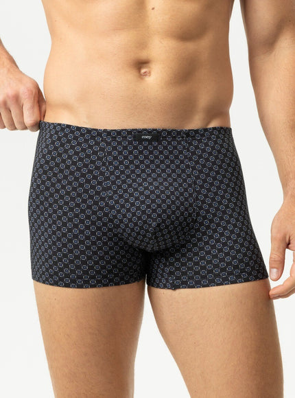 Mey heren shorty 2120280 514 lava grey – op model