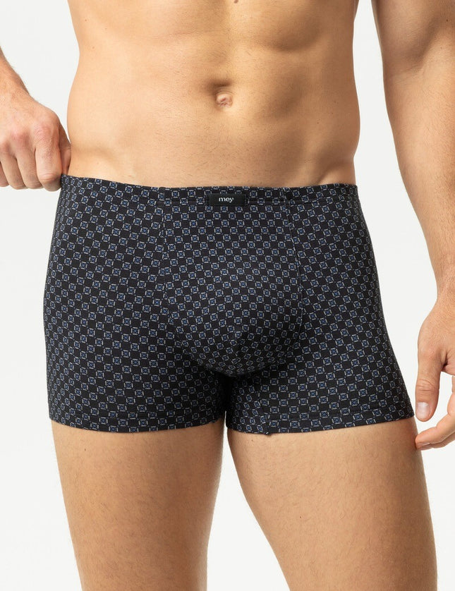 Mey heren shorty 2120280 514 lava grey – op model